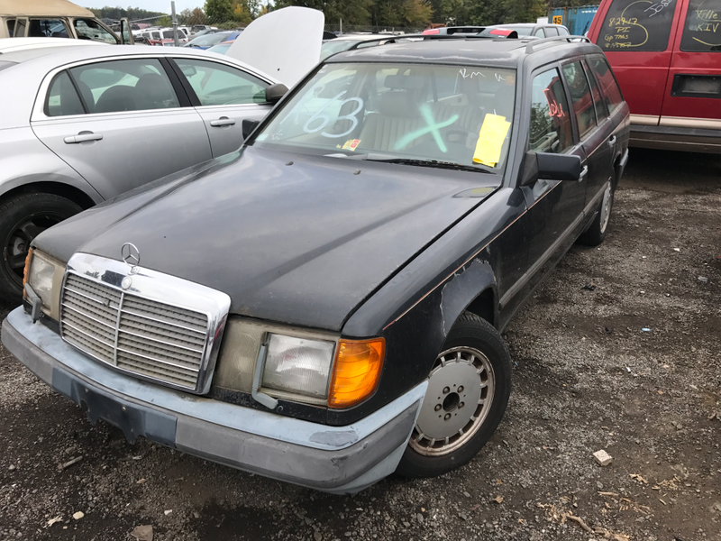MB wagon. Not an E-class though, so no rear-facing seats.